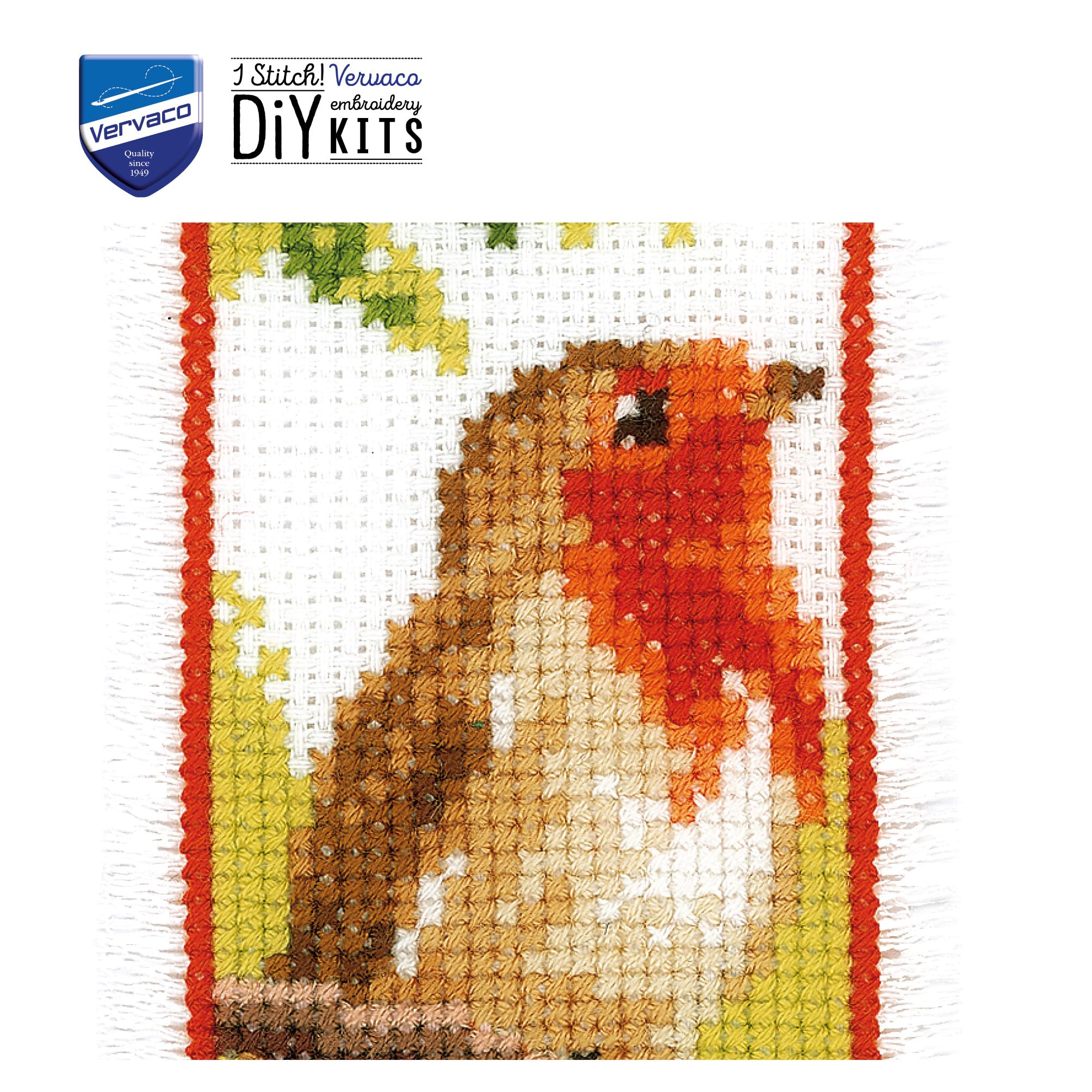 VERVACO Kreuzstich Set Lesezeichen - LEUCHTTÜRME SET Von 2 DIY Stickset Für Erwachsene