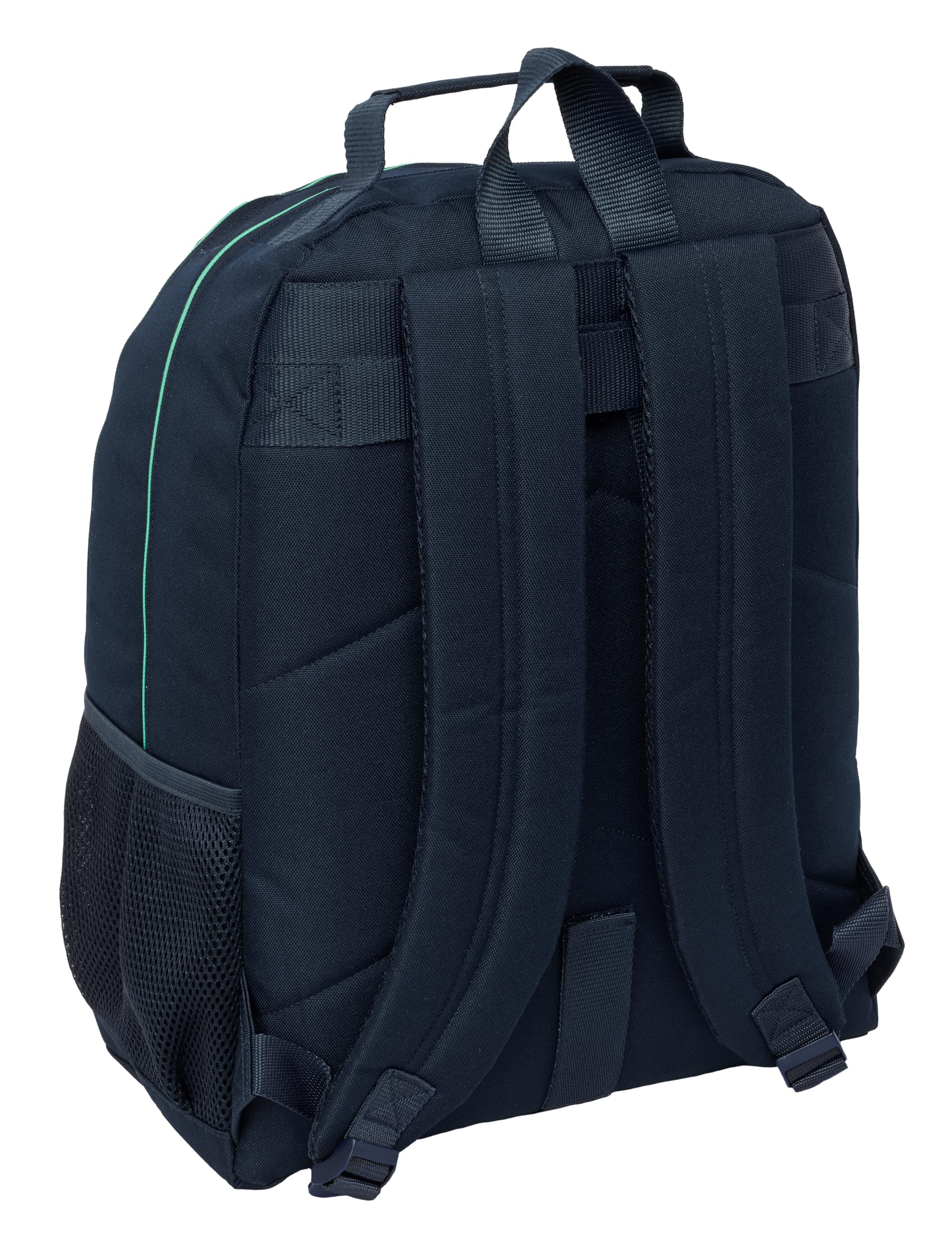 REAL MADRID 2ª EQUIPACIÓN 25/26 - Mochila Safta Escolar, Mochila, Ideal para Niños de Diferentes Edades, Cómoda y Versátil, Calidad y Resistencia, 32x16x42 cm