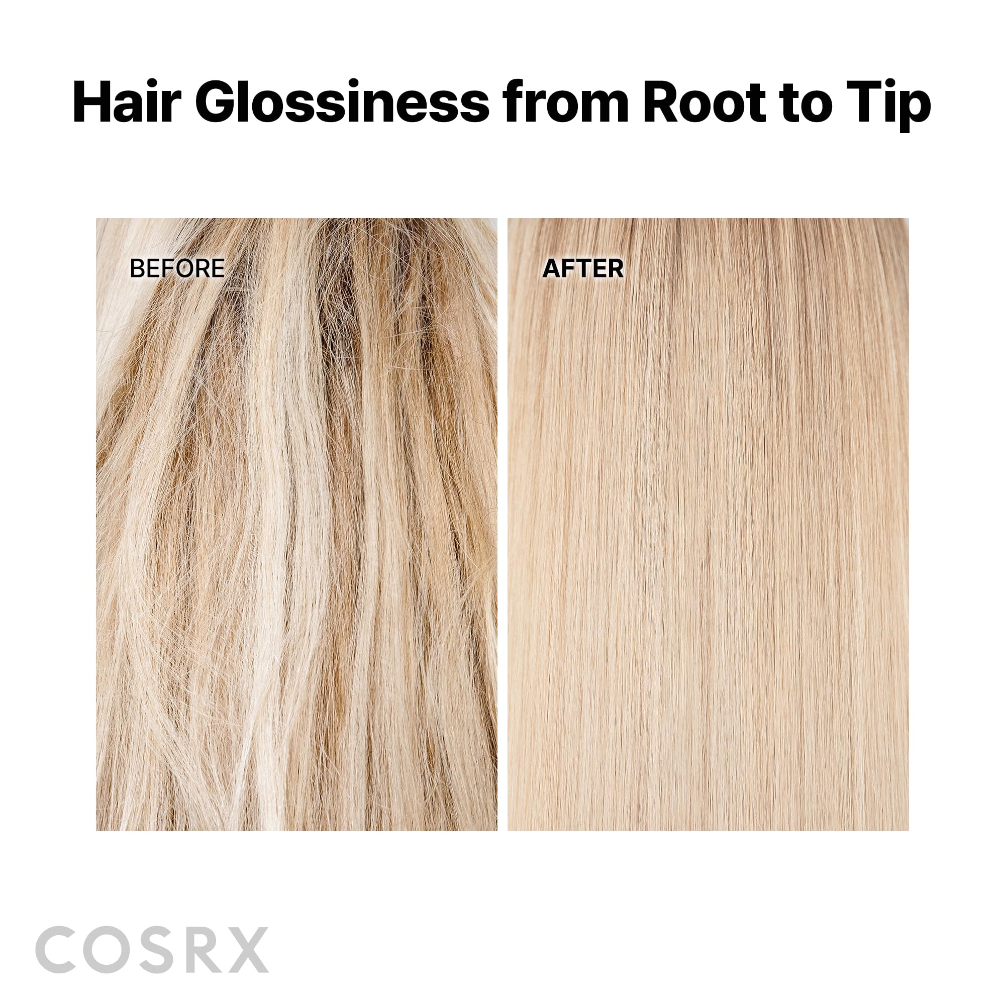 COSRX PEPTIDE 132 Hair Bonding Repair Treatment - Deep Conditioner Hair Mask for Damaged, Dry Hair, Repairs Breakage & Split Ends, For All Hair Types 60ml — view 5