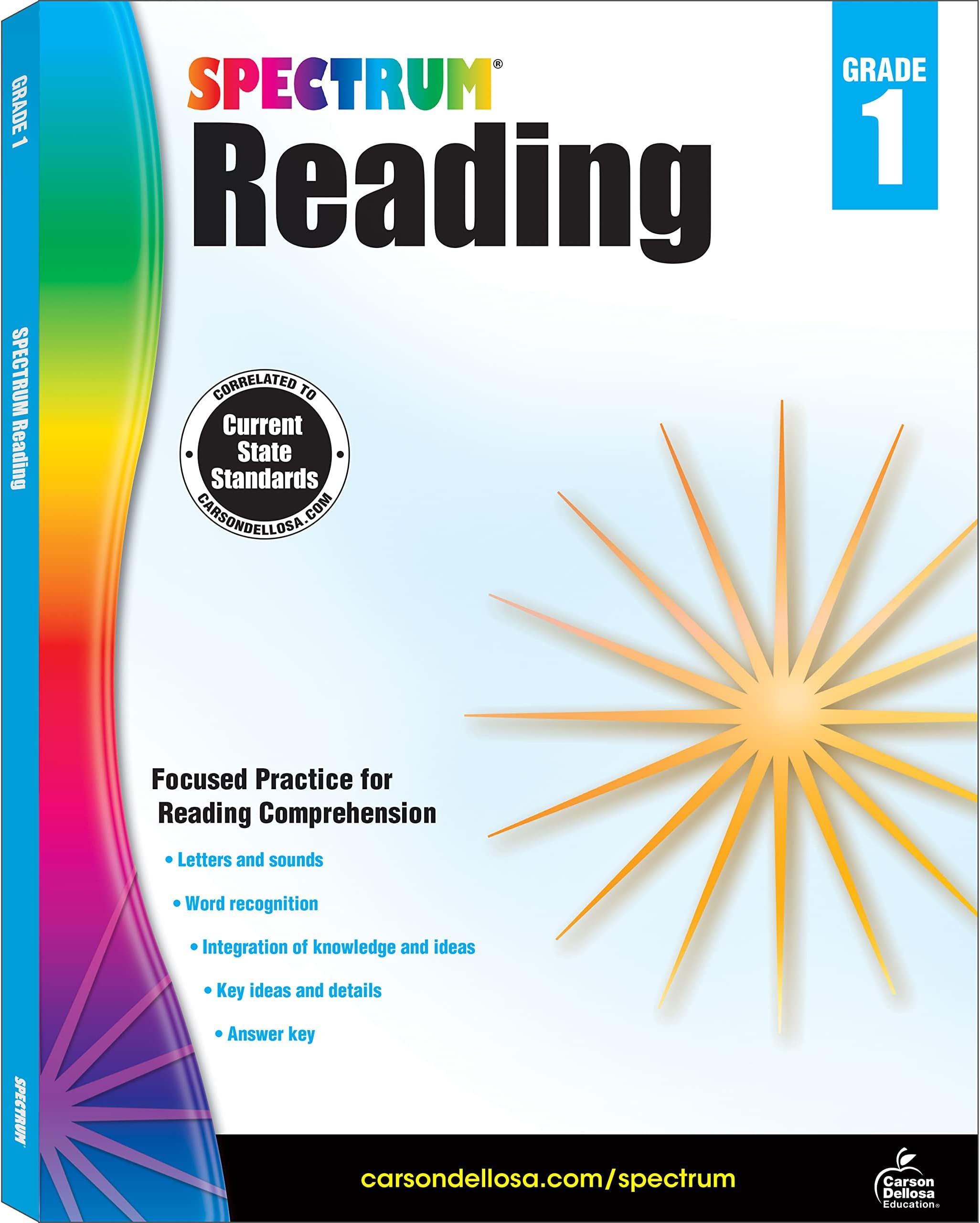 Spectrum Reading Workbook, Grade 1