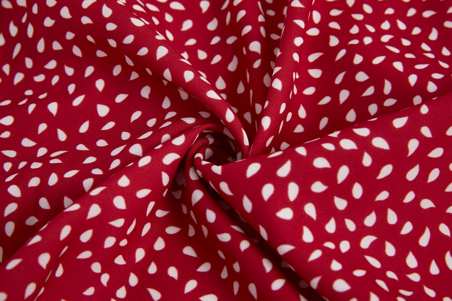 Women Floral Mini Dress Sexy V Neck Ruffle Flutter Sleeve Polka Dot Summer Dresses - Image 5