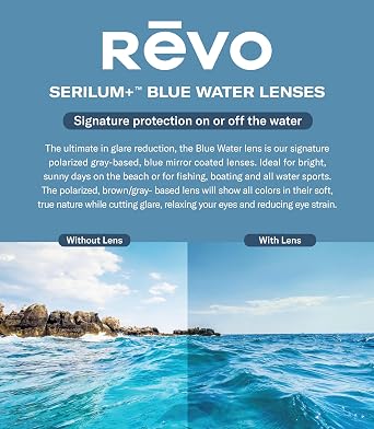 Revo Sunglasses Relay: Women's Polarized Lens with Medium Metal Aviator Frame