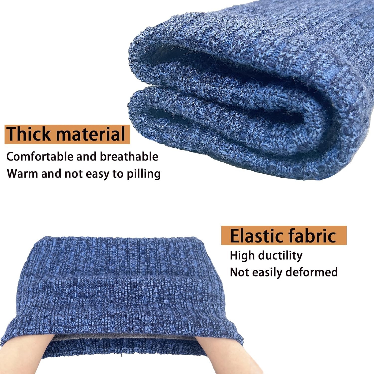 Winter Neck Gaiter for Women Men Thermal Fleece Neck Warmer Windproof Face Cover Ski Mask Gift for Cold Weather - Image 3