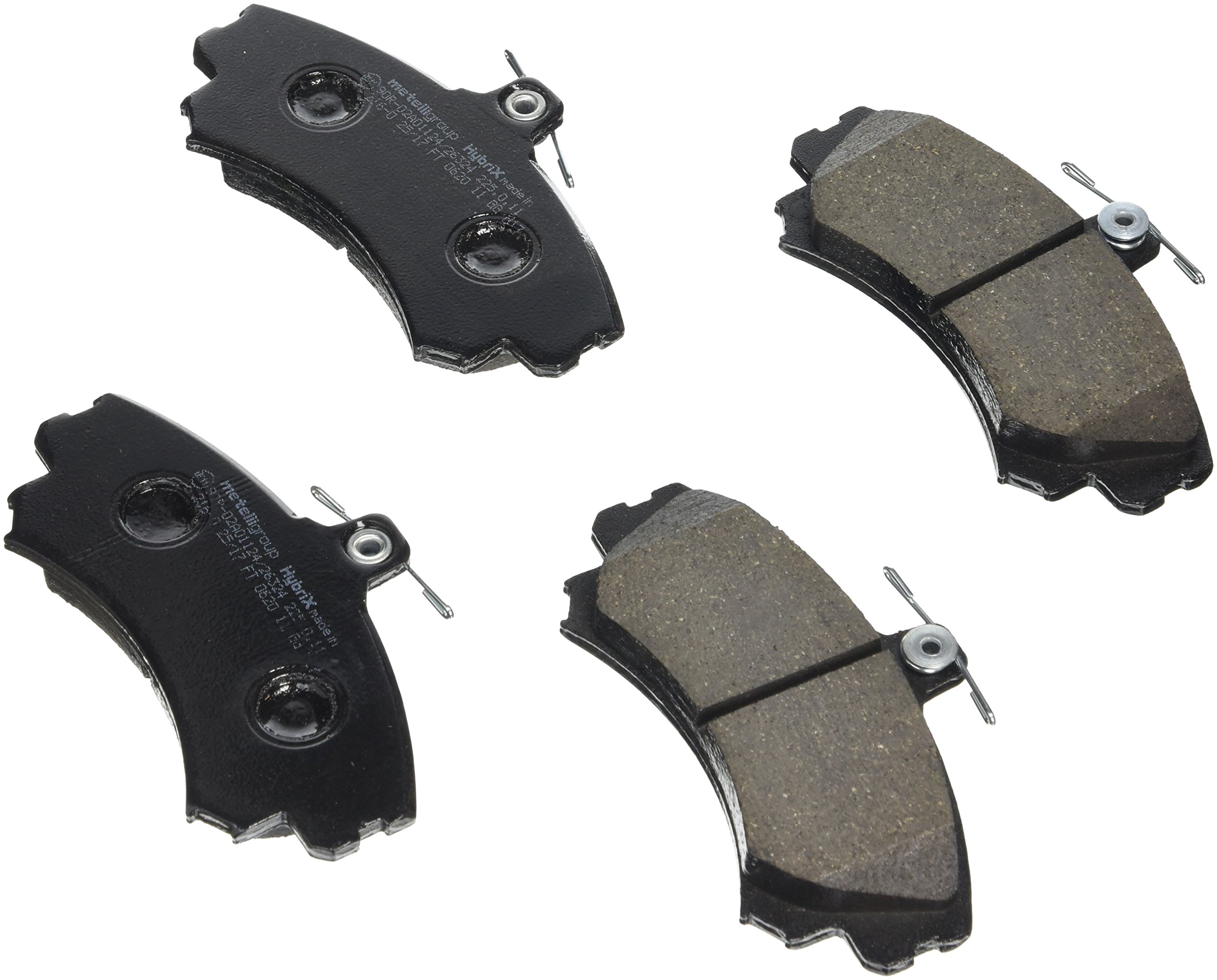 metelli 22-0216-0 Bremsbelagsatz für Scheibenbremse Bremsbelagsatz