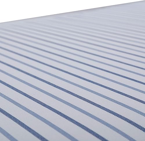 Miniatura 5 de Pillow Perfect Almohadas lumbares de gran tamaño para exteriores e interiores, Austin Nash Lapis, 24.5 x 16.5 pulgadas, color azul, 2 unidades