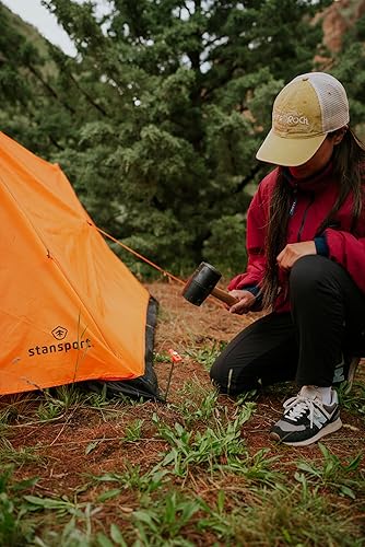 Miniatura 5 de Stansport Helix - Estaca de acero para tienda de campaña (12 unidades)