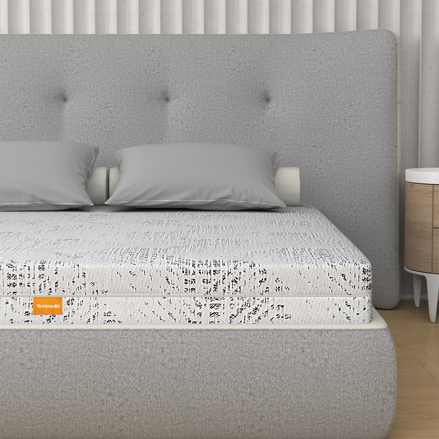 Materasso 160 x 200 cm, extra spesso, 25 cm, ibrido, memory