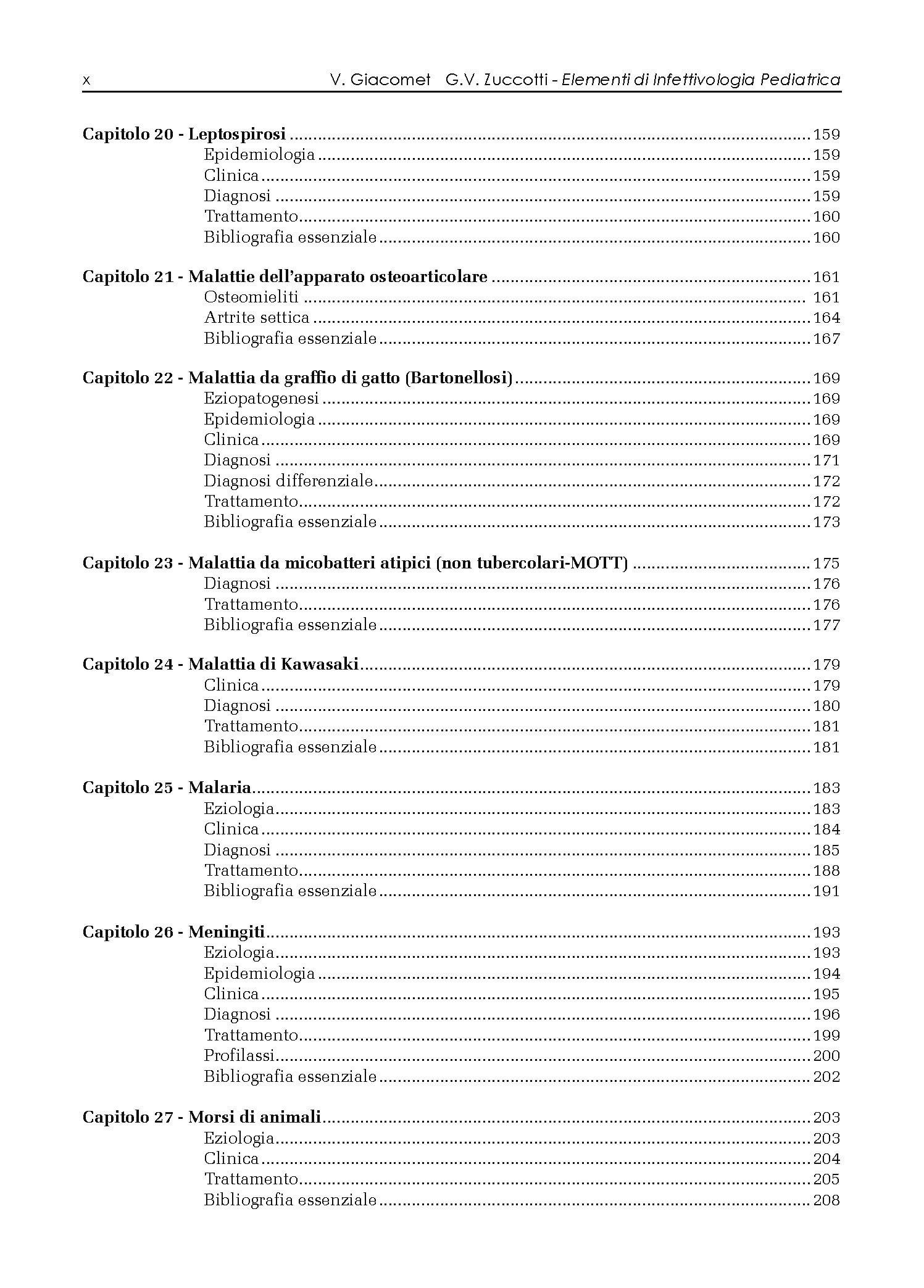 Elementi di infettivologia pediatrica