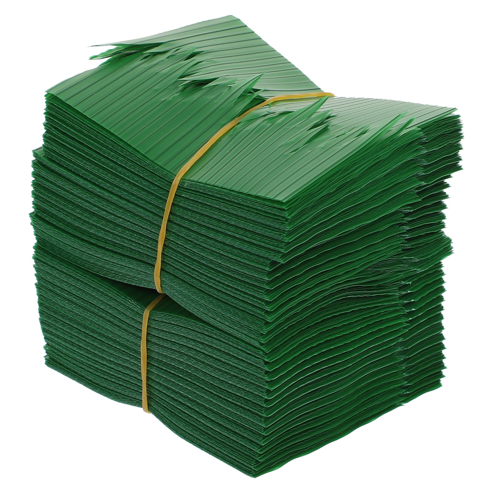 Luxshiny 1000Pcs Sushi Decoration Grass, Realistic Resin Green Leaves for Sushi Platter, Versatile Culinary Garnish for Home and Restaurant