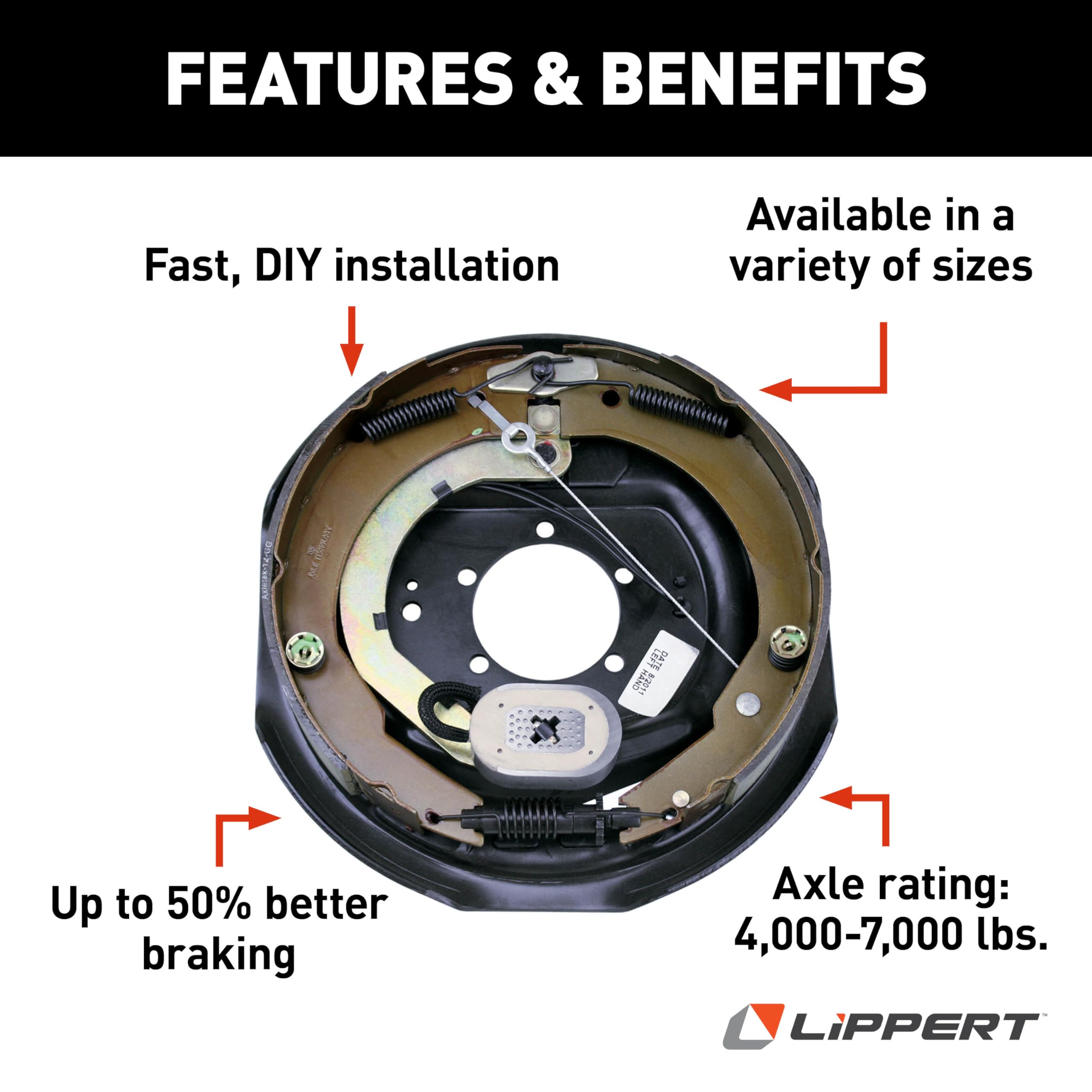自動車 Smokespew Order page FM-A Amazon.com: Lippert Forward Self-Adjusting Brake Assembly