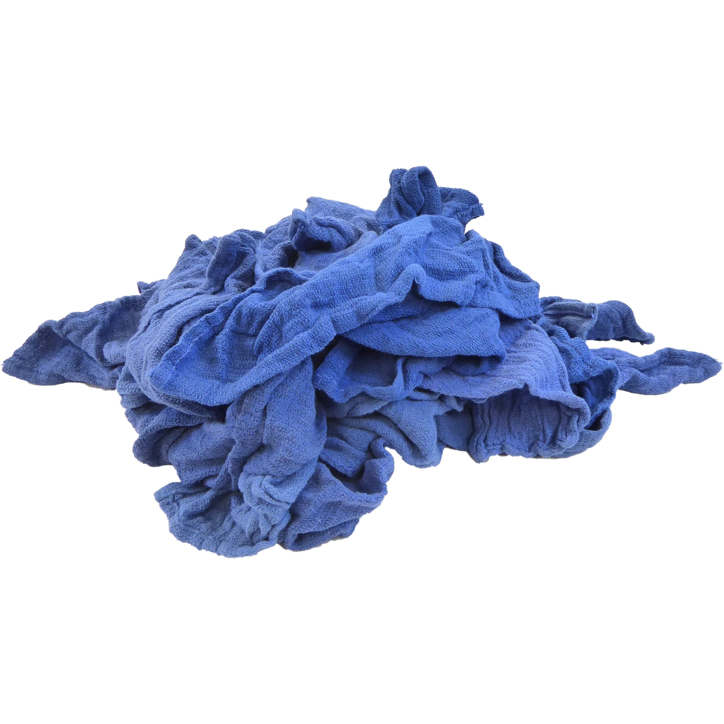 Blue Recycled Surgical Huck Rags 16x24
