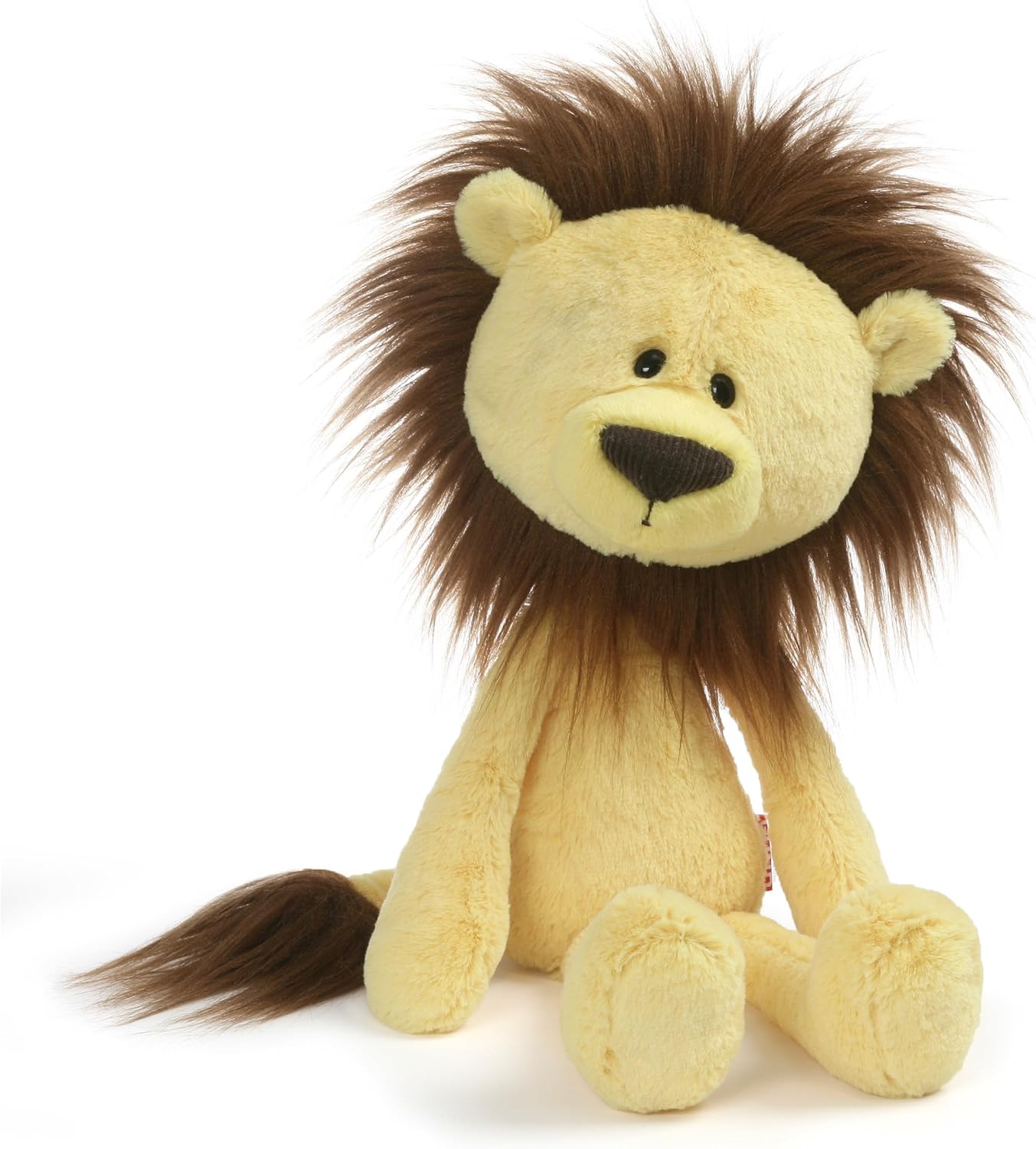 GUND Toothpick Zane Lion Plush Stuffed Animal, Yellow, 16"