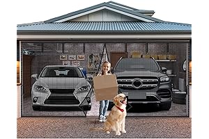 Premier 16x7FT Garage Door Screen - The Ultimate in Garage Protection