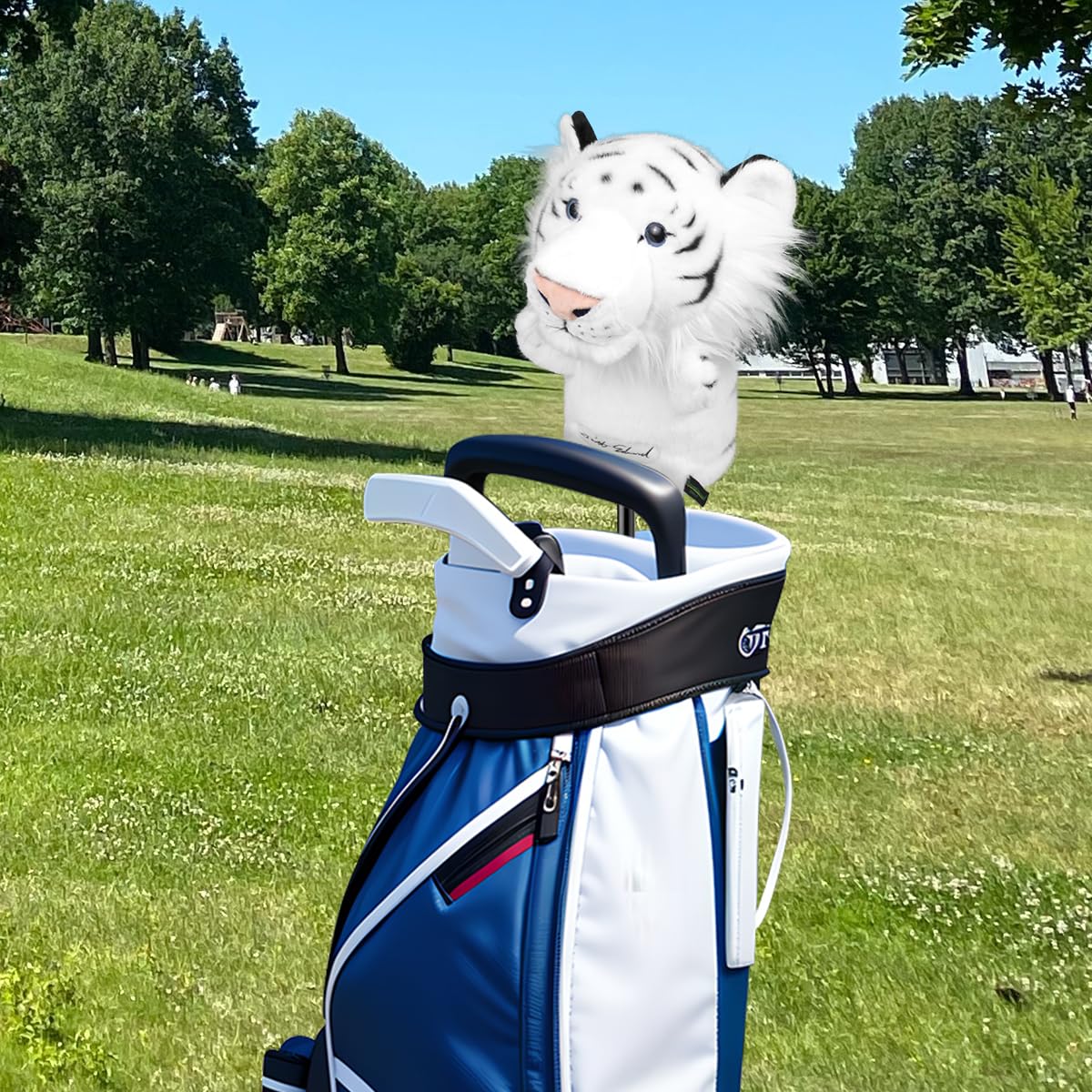 Scott Edward Couvre-tête de golf fantaisie pour conducteur, animal mignon, compatible avec les conducteurs Max 460CC et Fairways