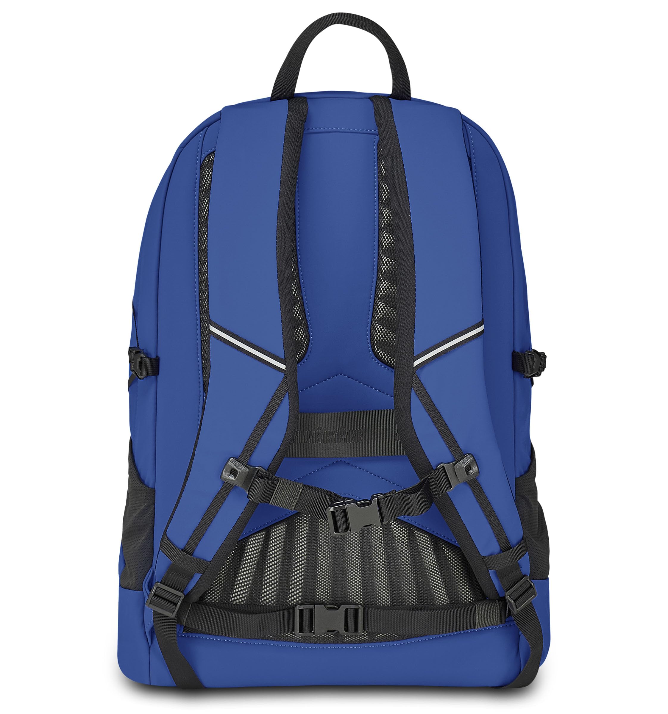 Invicta Zaino Lavoro Invict-Act Plus, Blu, Doppio Scomparto Con Tasca PC 14", Tasca Borraccia e Fondo Rinforzato, Zaino Capiente e Versatile da 29 L Per Ufficio e Università, Per Uomo e Donna