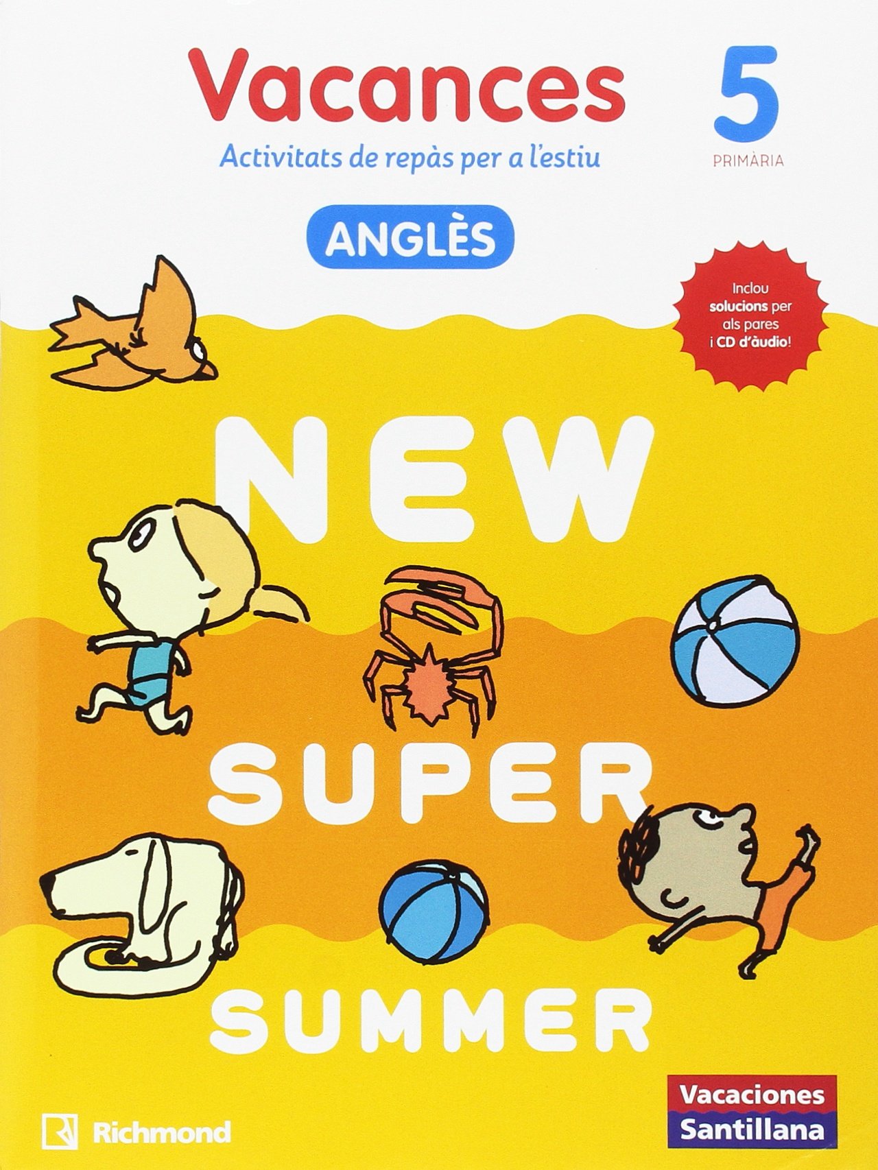 NEW SUPER SUMMER SB 5 + AUDIO 5 CATALAN
