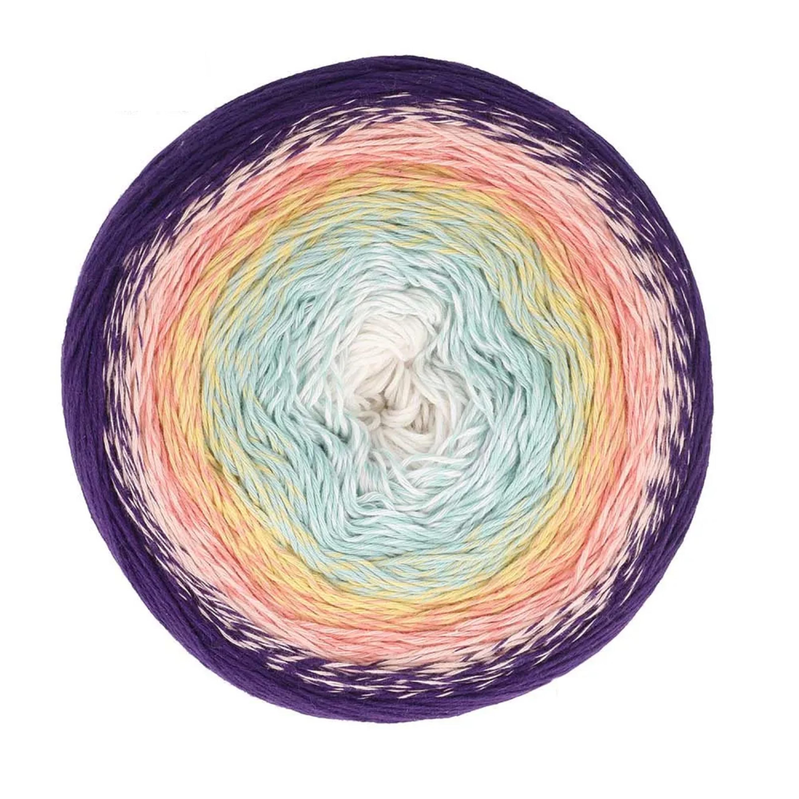 Scheepjes Cotton Whirl Yarn 1000m - Peach Breeze 707, 1000 meters