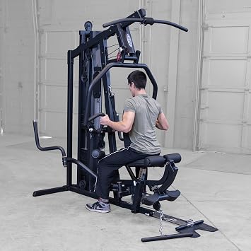 Body-Solid (G5S) Multi-Station With 210lb Selectorized Weights Stack Home Gym Machine, Arm & Leg Strength Training Equipment Functional Exercise Workout Station for Weight lifting and Bodybuilding