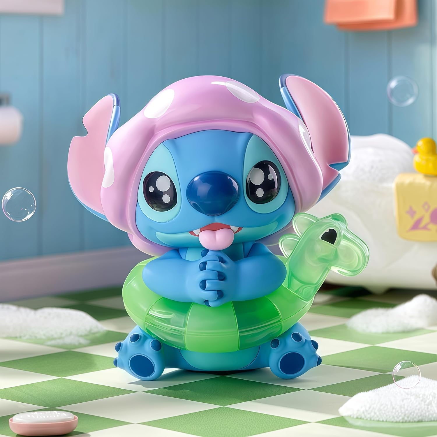 MINISO Disney Stitch Cute Dress-Up Theme Figurine Blind Box, Adorable Exquisite Decoration & Collectible, Ideal for Gift Giving(Random 1pc)