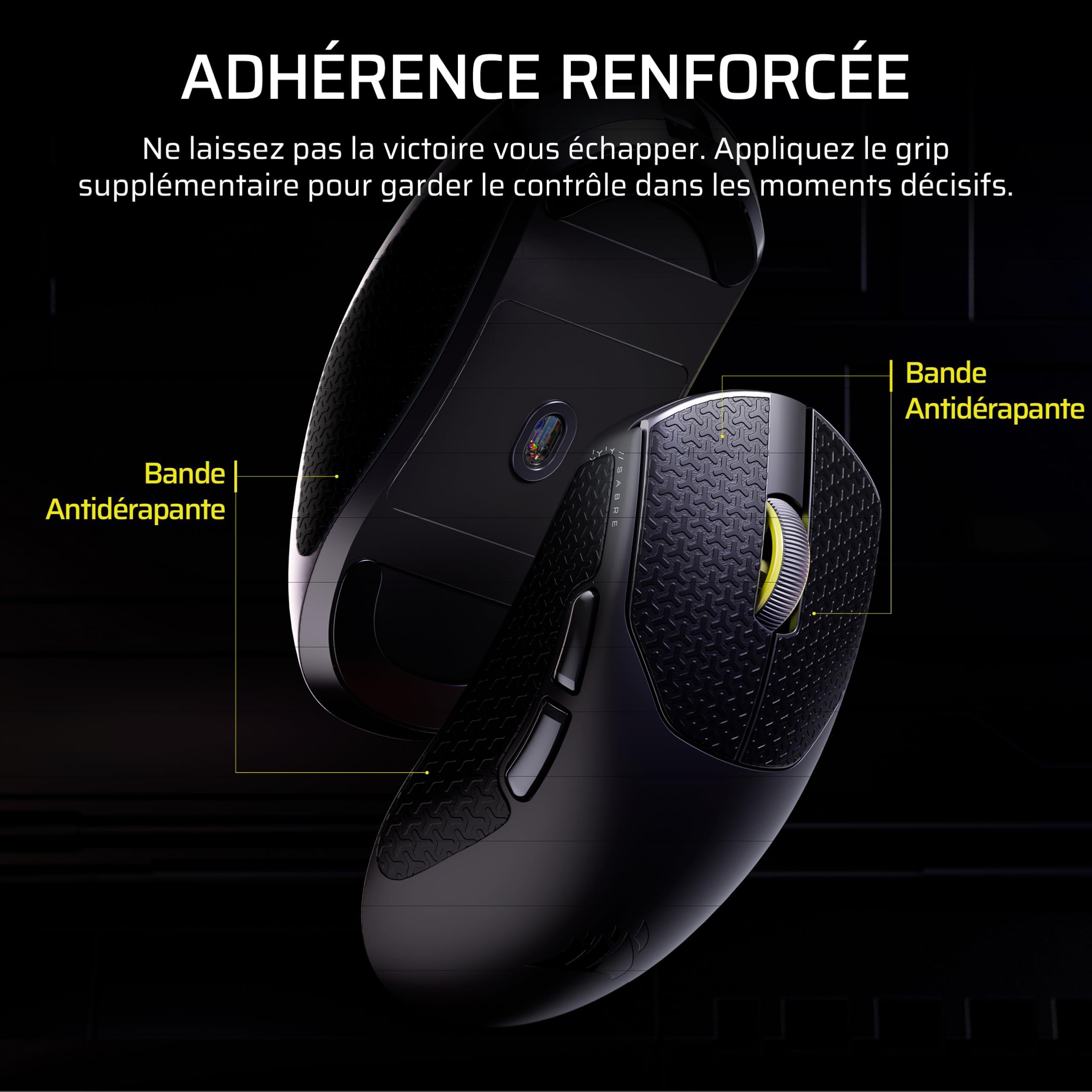 Corsair Sabre v2 Pro Ultralégère sans Fil Souris Gaming, 33 000 DPI – Noir