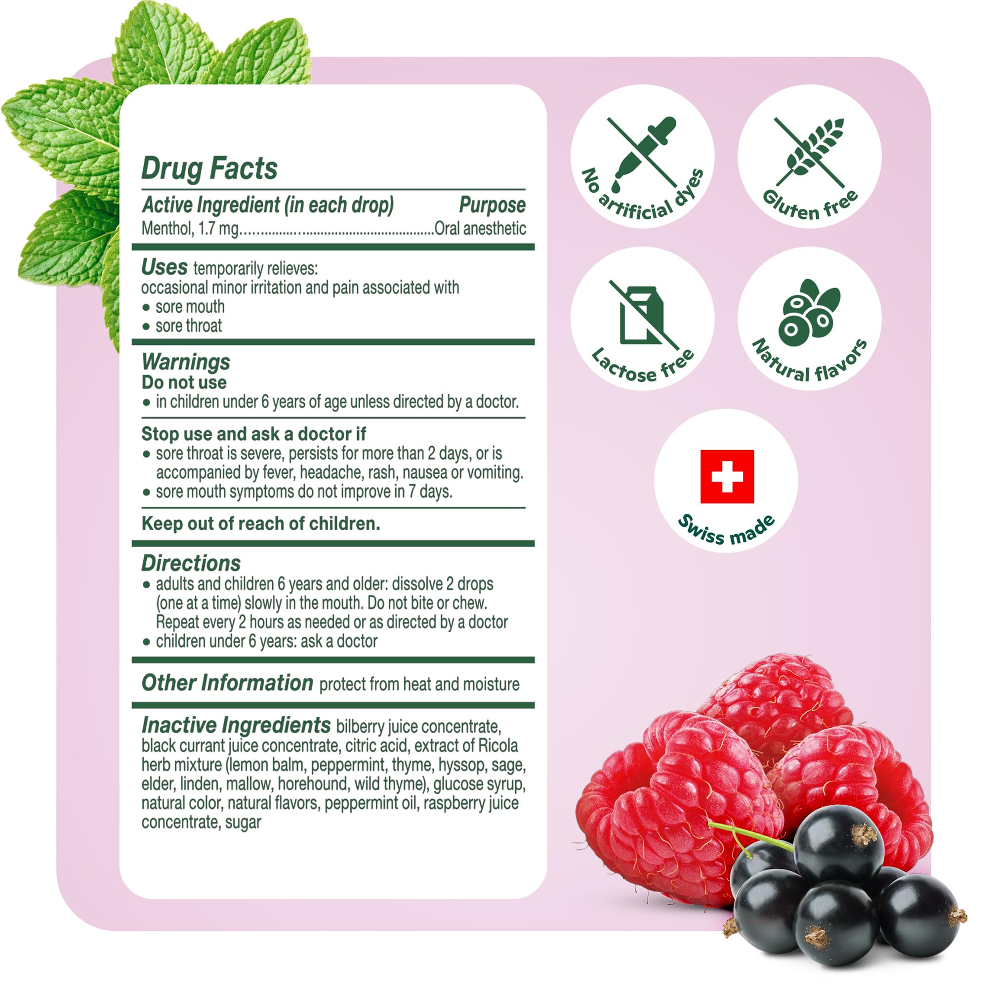 Ricola, Lozenge Berry Medley, 45 Count — Amazon image 7