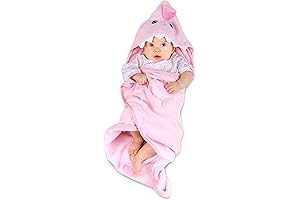 Hooded Shark Baby Towel - Make Bath Time a Splashing Adventure!