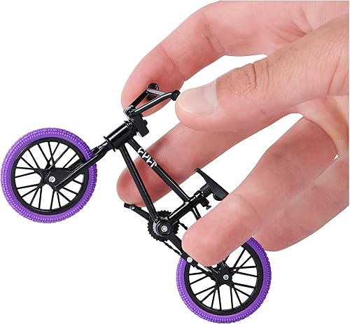 Miniatura 4 de Tech Deck, BMX - Paquete de 3 bicicletas de dedo, coleccionables y personalizables, juguetes de bicicleta BMX para coleccionistas, juguetes