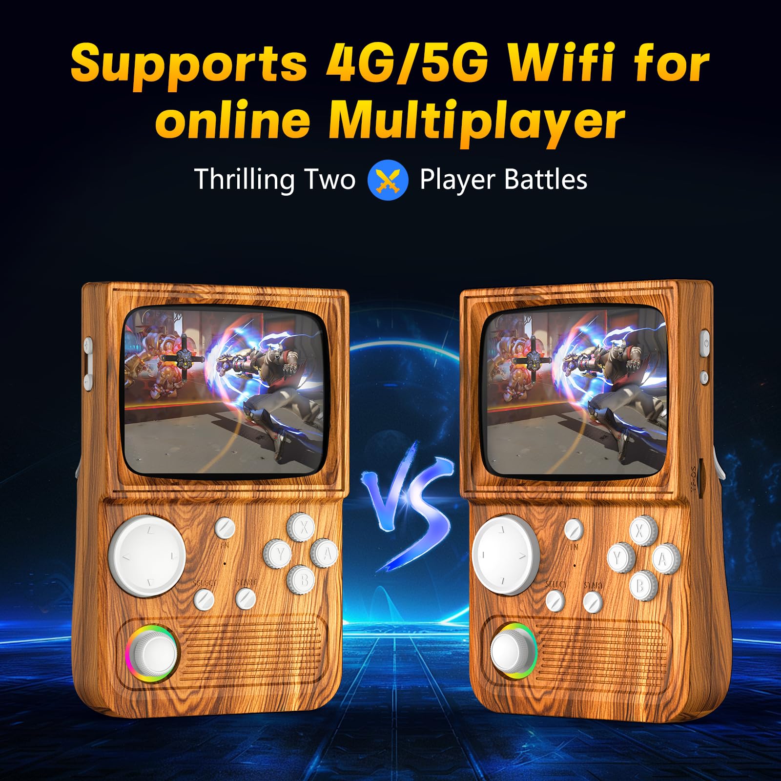 Amazon | R36T レトロハンドヘルドゲームコンソール、3.5インチビデオ