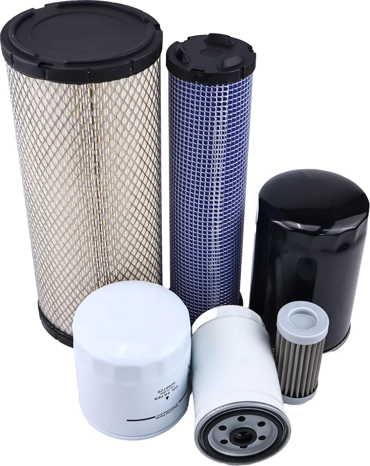 Solarhome Filter Kit 84222017 84214564 84170876 86982523 1909143 87391716 Compatible With New Holland TT60A 3 Cylinder Tractor