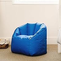 Vista 6 de Big Joe Milano - Puf para niños, color zafiro, SmartMax