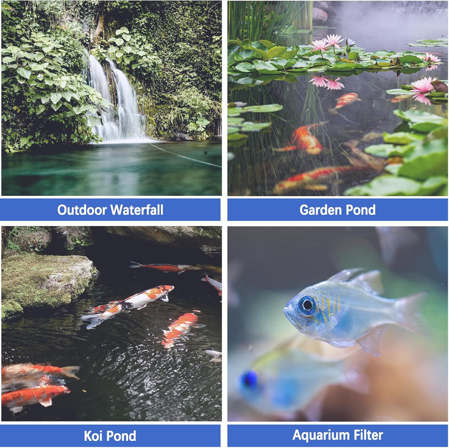 Classic Koi Pond Filter Pad, 18” x 72" Thick Aquarium Filter Floss Roll Reusable Cut to Fit Aquarium Media Pad for Outdoor Koi Ponds, Aquariums, Fish-Safe Polyester Material
