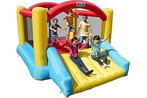 Sportspower My First Jump N' Play Inflatable Bounce House for Kids