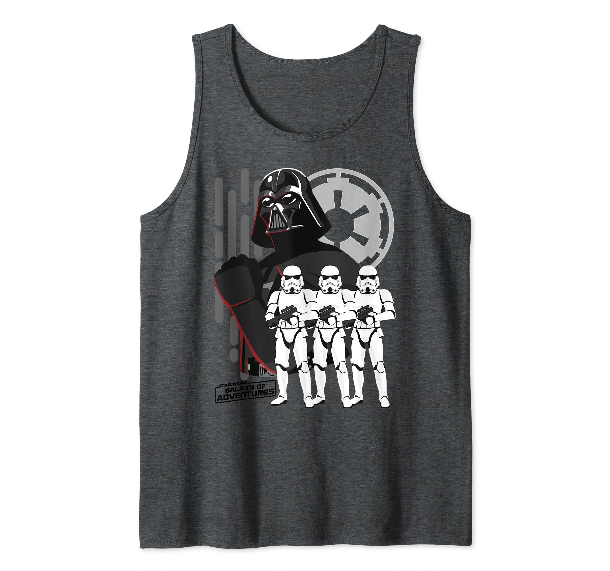 Star Wars Galaxy Of Adventures Empire Tank Top, Grey