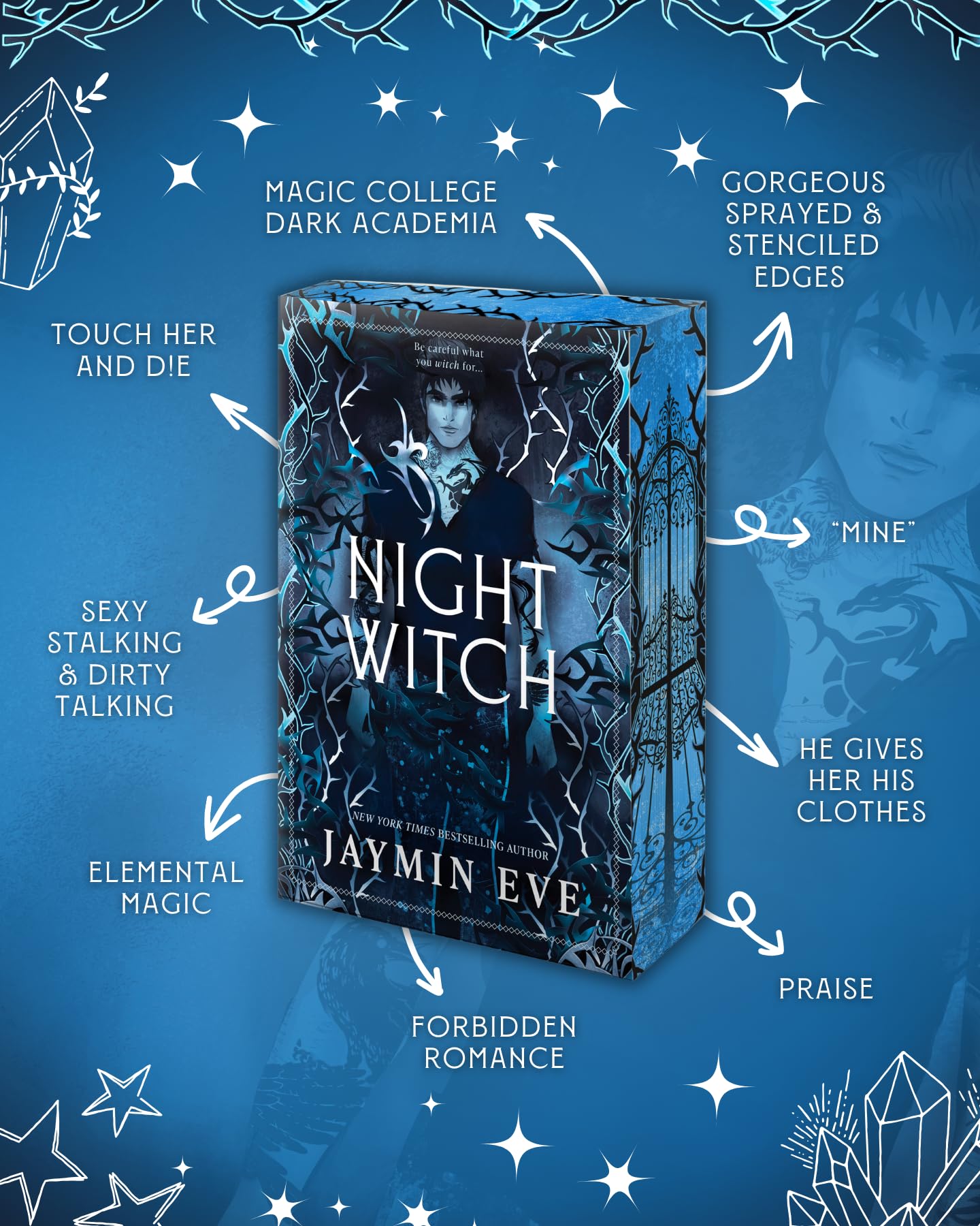 Night Witch: A Spicy Magical Dark Academia Forbidden Romantasy: 2
