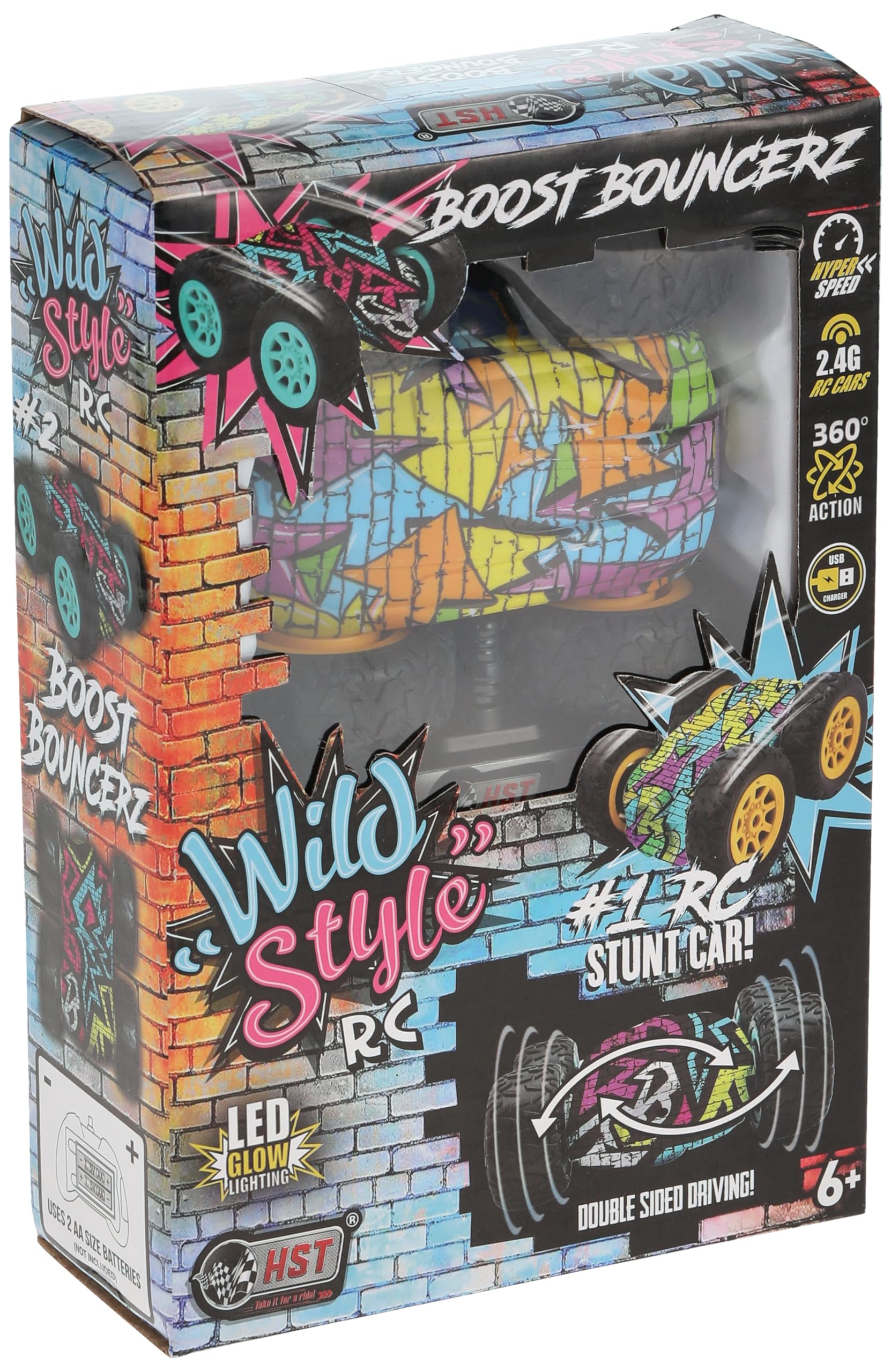 HST ToysWild Style Remote Control Car, Multicolor