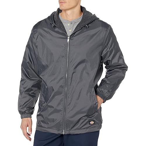 Dickies Men's Fleece Lined Hooded Jacket