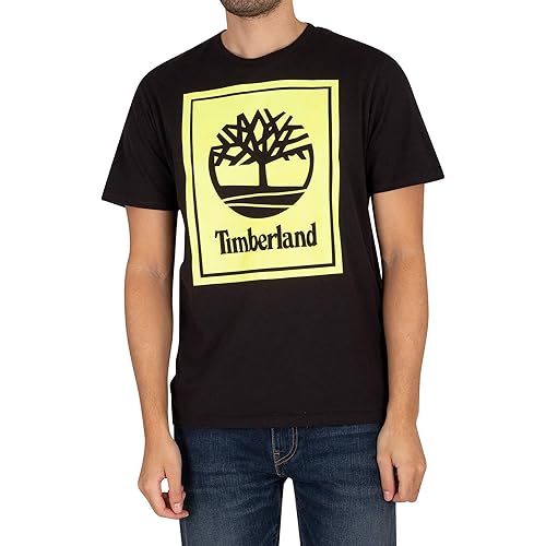 Timberland Short Sleeve Stack Logo Tee