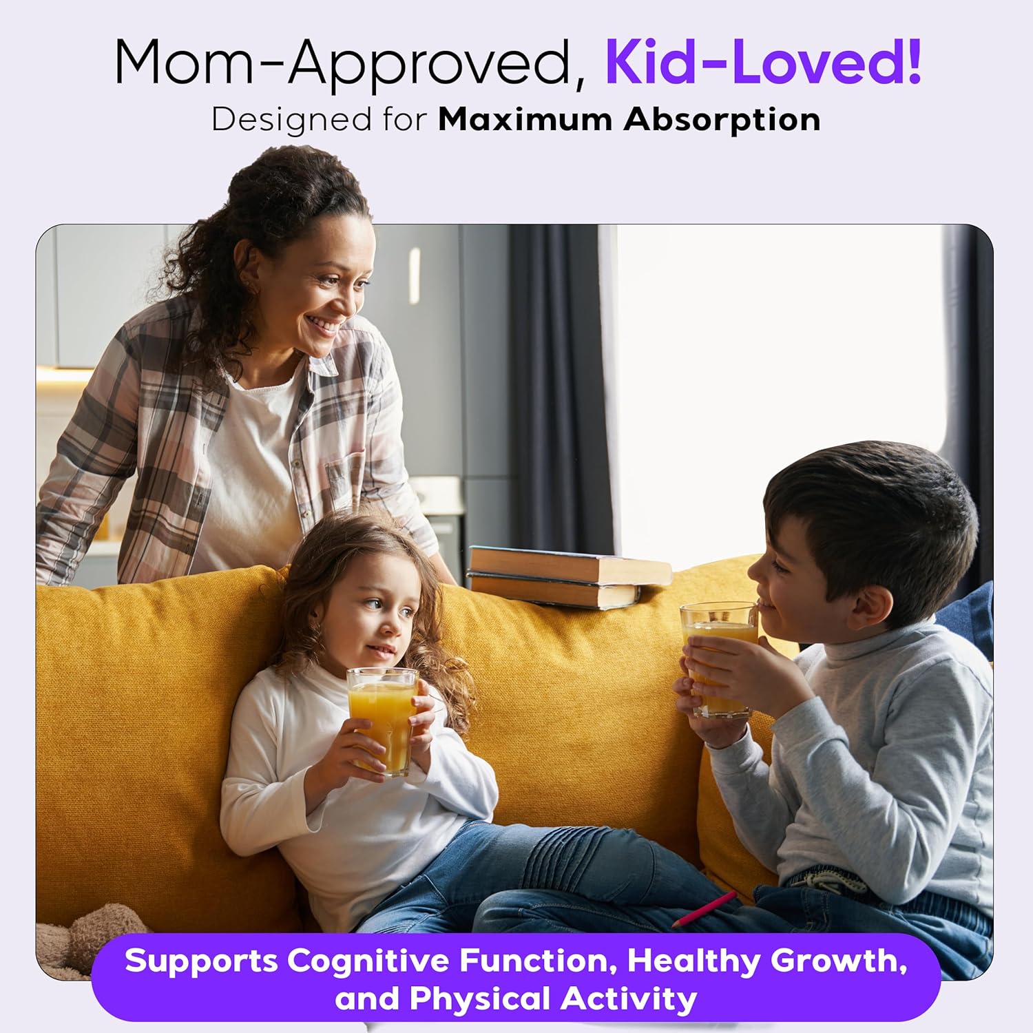 Kids multivitamin | 32 Fl.oz (960ml) | Children’s Favourite Liquid multivitamin Formula | Ensuring Daily Essential Nutrition for Kids | Free from Allergens, Artificial Colors & Flavors - Image 7