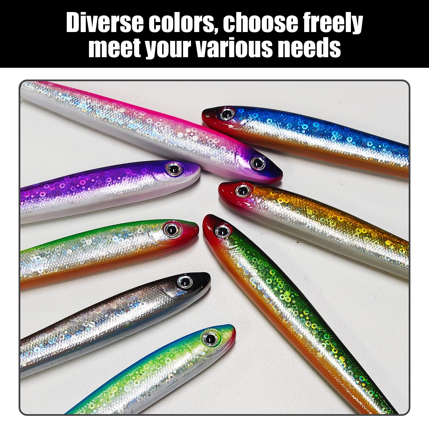 8 Fish-Shaped Creative Pens - Interesting & Cute Stationery for Students - Gift Set, Multicolor - Image 4