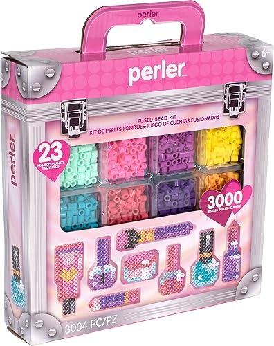 Vista 14 de Perler Pet Parade Deluxe Fuse Bead Kit de actividades para manualidades, 5020 piezas Surtido