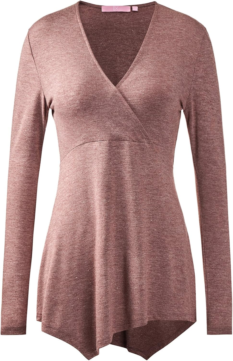 Regna X Women's Long Sleeve Open-Front Pullover Sweater Knit Tops, Perfect for Casual or Party (S-3X, Plus Sizes)