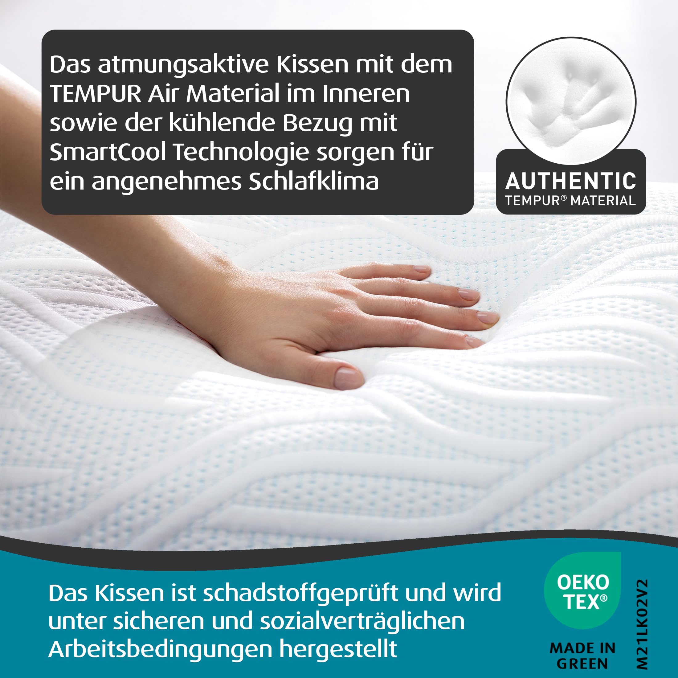 Tempur Comfort Air Medium Schlafkissen – Bild 4