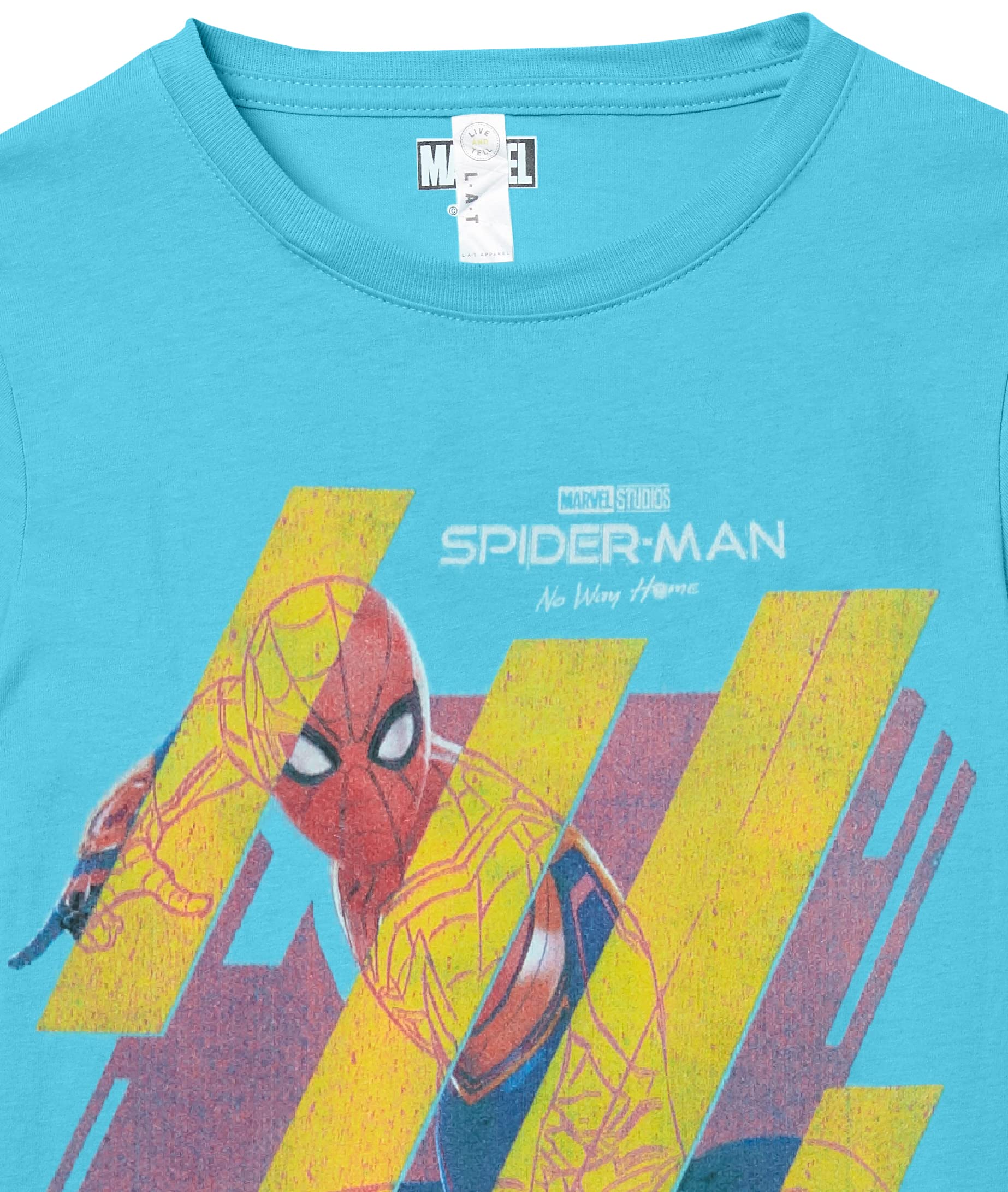 Marvel Schizzo Ragno T-Shirt Bambine e Ragazze