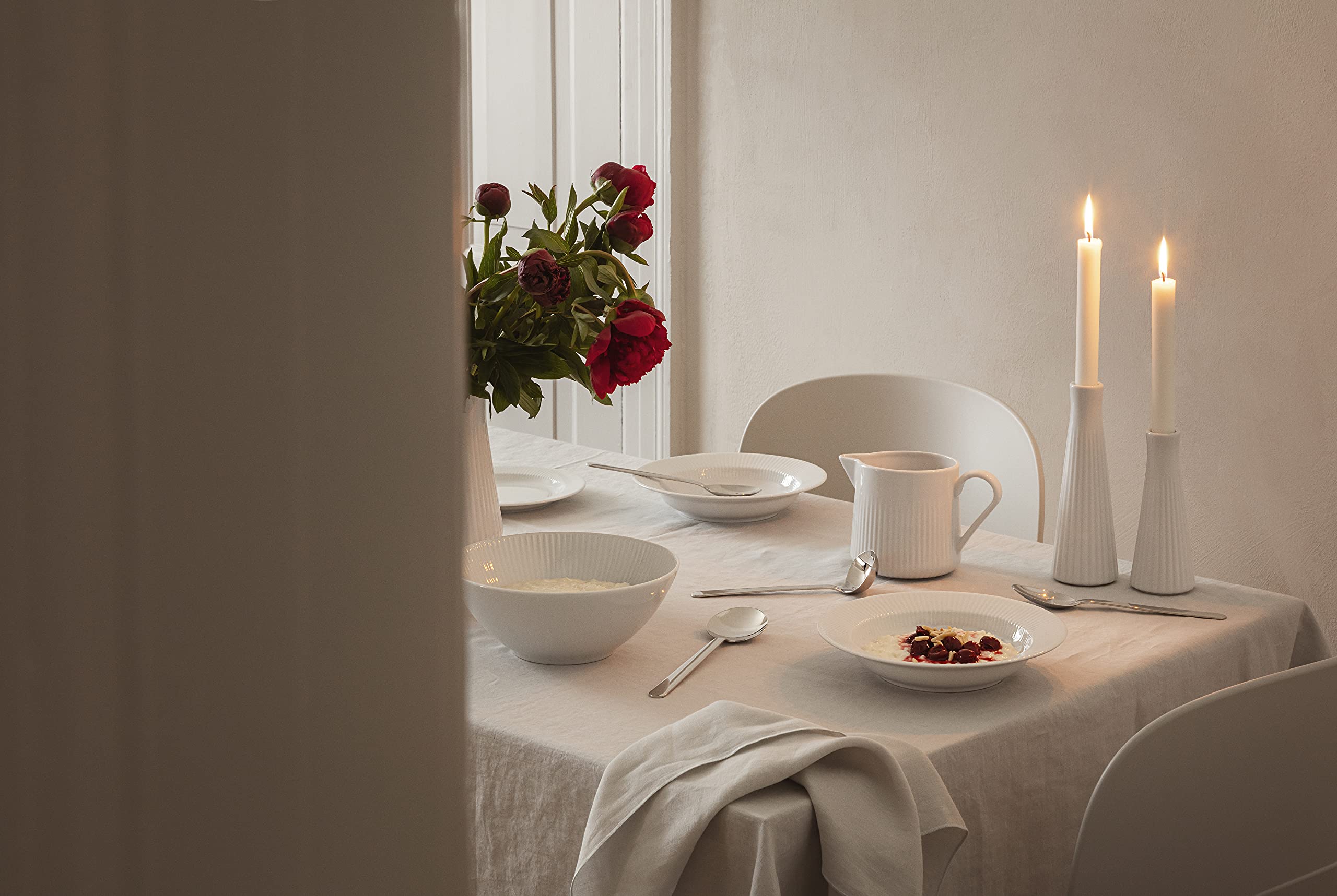 EVA SOLO M198302 Beurre Dish avec Couvercle en chêne Legio Nova, Blanc, m