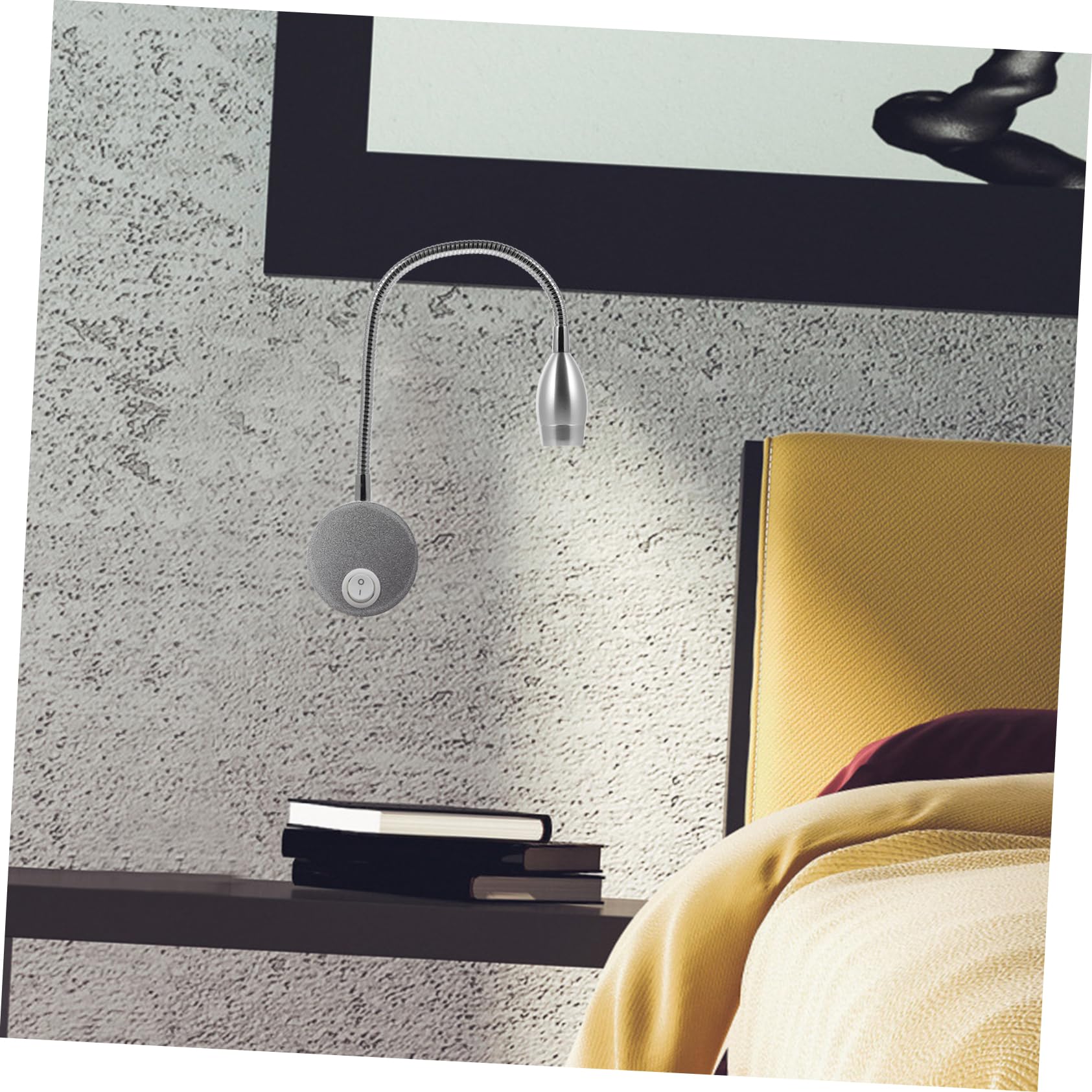 KONTONTY 1Pc Eye Caring Reading Light Creative Bedside Lamp for Students Hose Spotlight for Working Studying Durable Design for Use