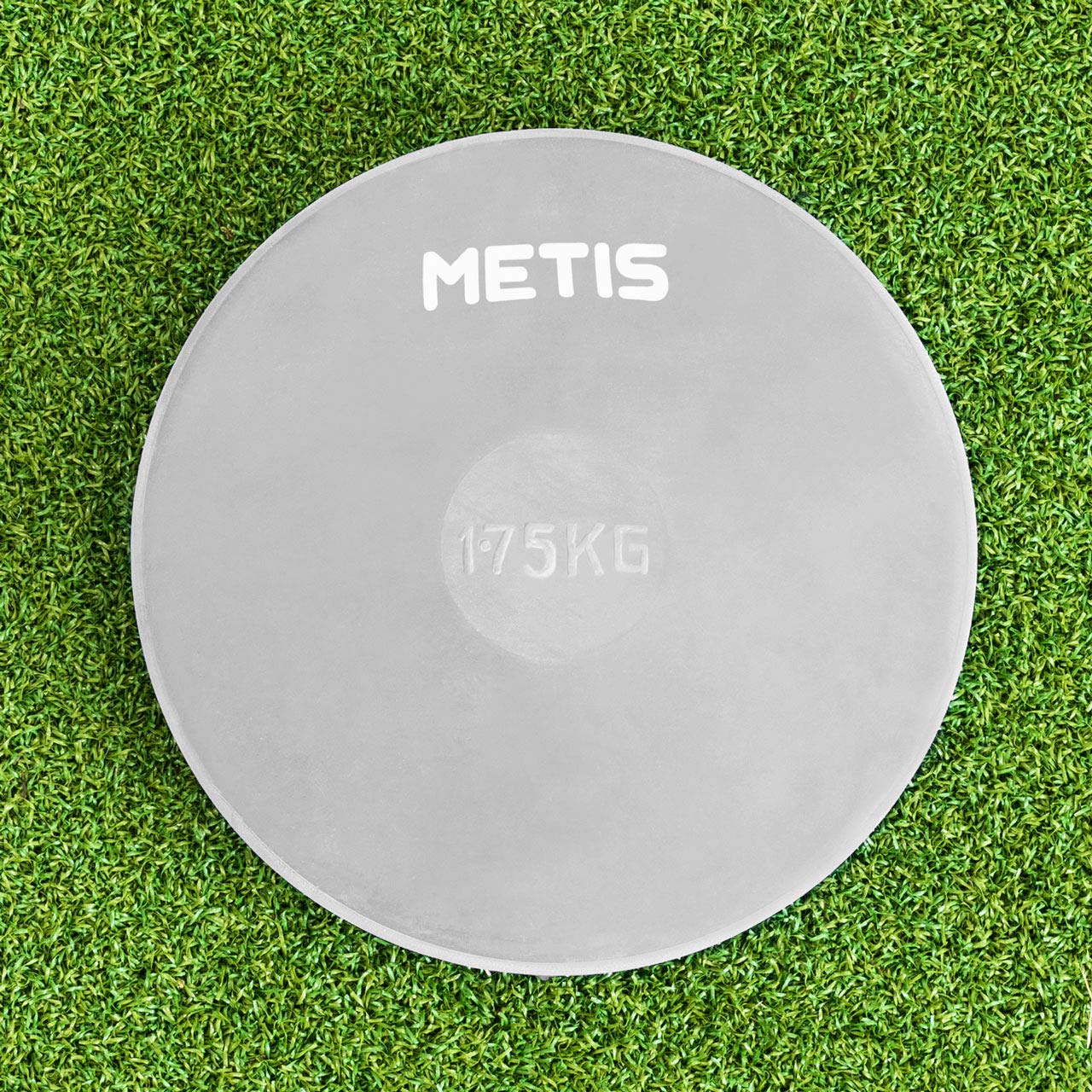 METIS Disque en Caoutchouc intérieur/extérieur - [5 Poids Disponibles] | Disque d'Athlétisme | Disque en Caoutchouc pour l'entraînement au Disque | Poids 0,75, 1, 1,25, 1,5, 1,75kg
