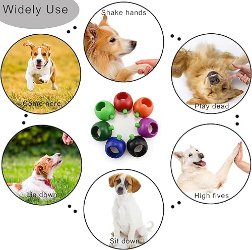 Pet Clicker for Dogs/Cats/Horses/Birds or Other Animals — side view showing full product dimensions