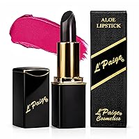 Vista 7 de L'Paige L03 - Lápiz labial AZALEA PINK Designer Base de aloe vera, de larga duración, hidratante