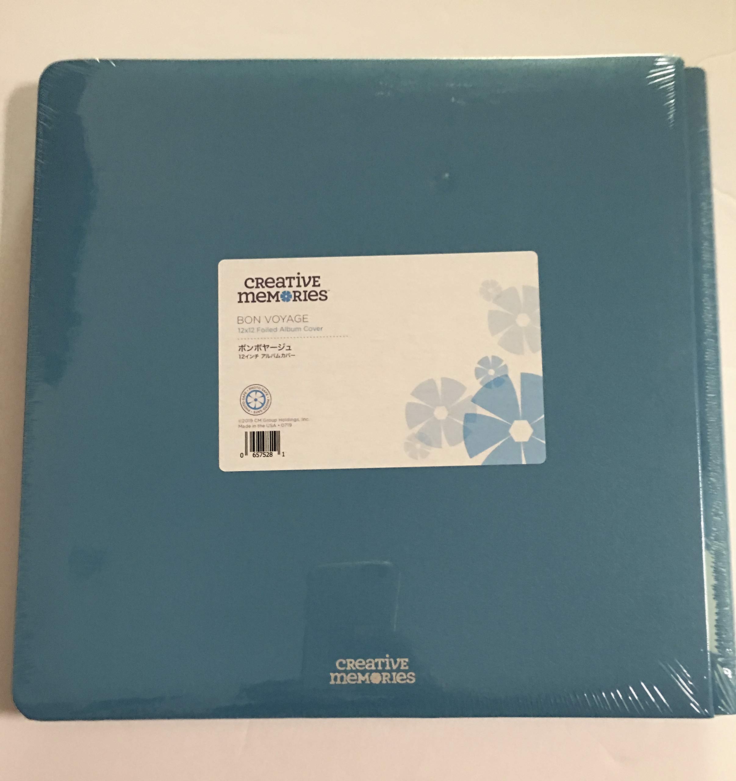 Rare Creative Memories 12x12 Ocean Blue Bon Voyage Cruise