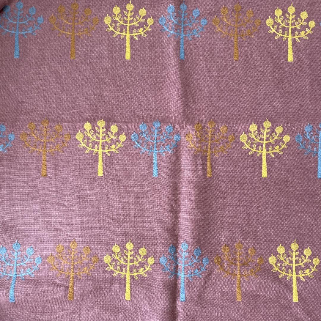 Amazon.co.jp: ミナペルホネン 生地 ringo ピンク系 リネン mina  